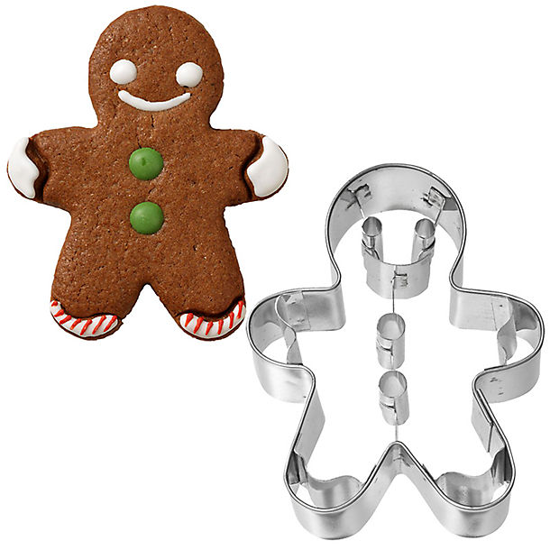 Gingerbread Man Cookie Cutter 7.5cm image(1)