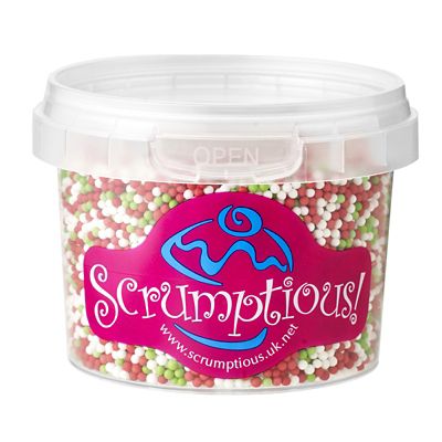 Scrumptious Christmas 100s and 1000s Sprinkles 90g image(1)