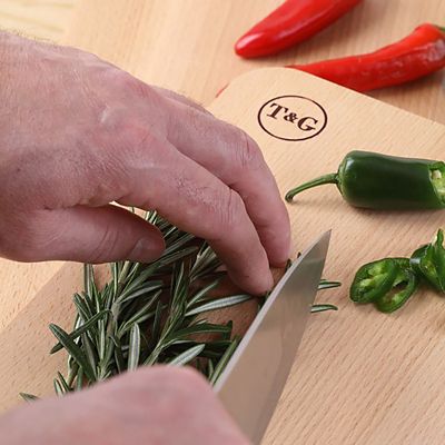 T&G Beech TV Chef's Chopping Board Large image(2)