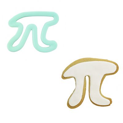 Rosanna Pansino by Wilton Pi Symbol Comfort Grip Cookie Cutter image(1)