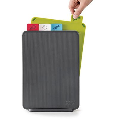 Joseph Joseph Index Compact Chopping Board Set Graphite image(3)