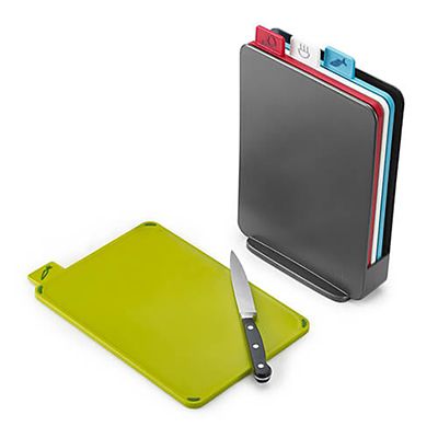 Joseph Joseph Index Compact Chopping Board Set Graphite image(4)