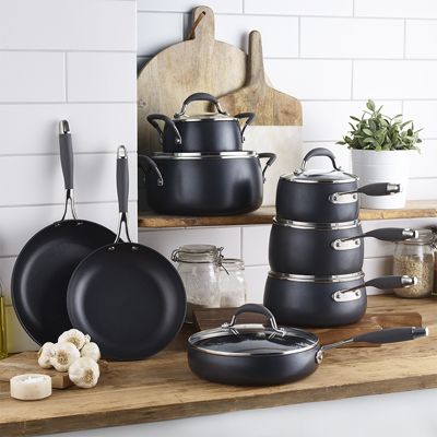 Lakeland Hard Anodised Bell Shaped 14cm Milk Pan image(2)