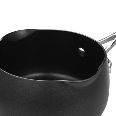 Lakeland Hard Anodised Bell Shaped 14cm Milk Pan image(4)
