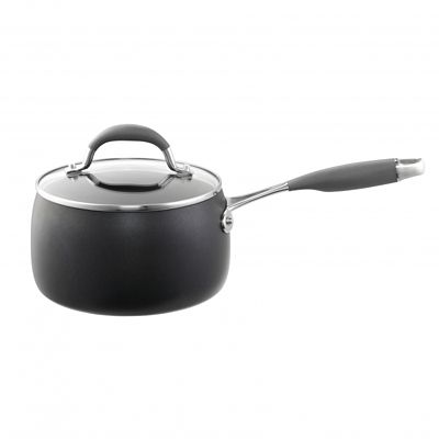 Lakeland Hard Anodised Bell Shaped 18cm Saucepan image(1)