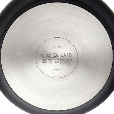 Lakeland Hard Anodised Bell Shaped 24cm Saute Pan image(6)