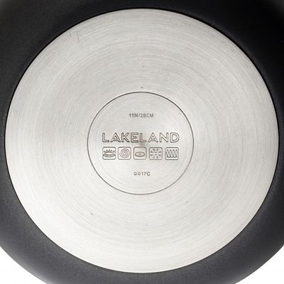 Lakeland Hard Anodised Bell Shaped 28cm Frying Pan image(5)