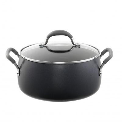 Lakeland Hard Anodised Bell Shaped 24cm Stockpot image(1)