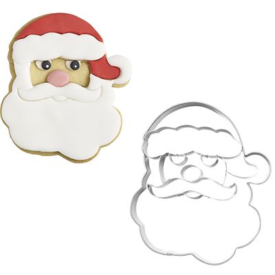 Santa Face Cookie Cutter 105cm Lakeland