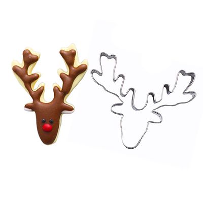 Rudolph Cookie Cutter 9cm image(1)