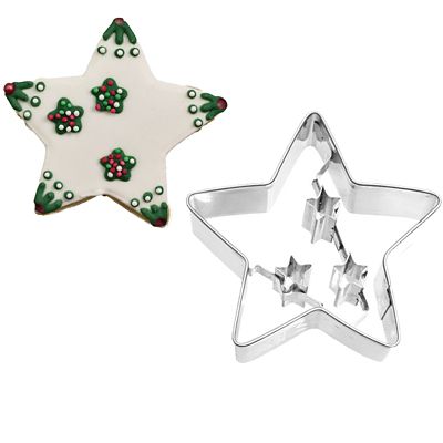 Christmas Star Cookie Cutter 6.5cm