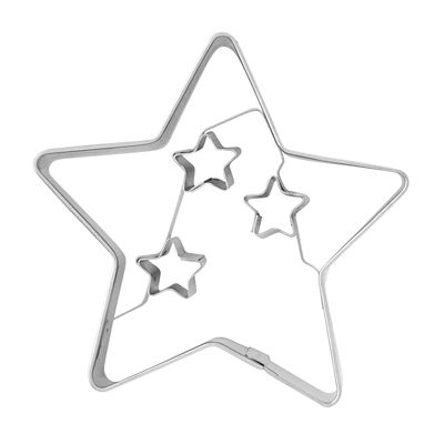 Christmas Star Cookie Cutter 6.5cm image(3)