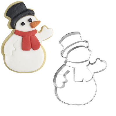 Waving Snowman Cookie Cutter image(1)