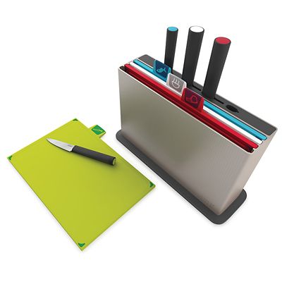 Joseph Joseph Index Chopping Board Set with Knives Regular  - (Image 1)