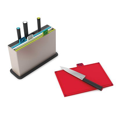 Joseph Joseph Index Chopping Board Set with Knives Regular  - (Image 2)