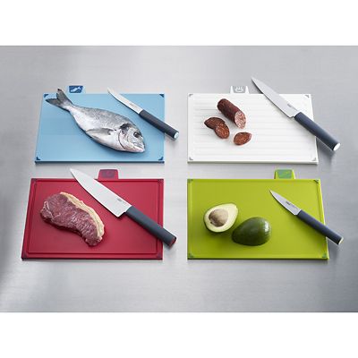 Joseph Joseph Index Chopping Board Set with Knives Regular  - (Image 3)