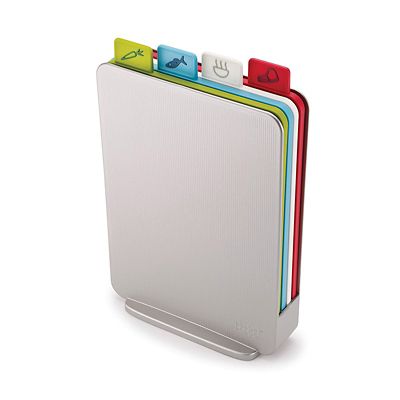 Joseph Joseph Index Chopping Board Set Compact Silver - (Image 3)