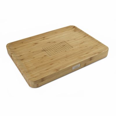 Joseph Joseph Cut and Carve Bamboo Multi-Function Chopping Board  - (Image 1)