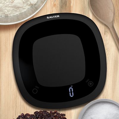 Salter Waterproof Aquatronic Flat Digital Kitchen Scales alt image 2