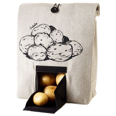 Lakeland Potato Bag with Button Tie Closure