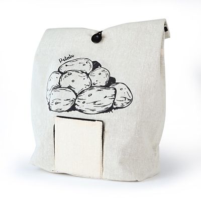 Lakeland Potato Bag with Button Tie Closure image(6)
