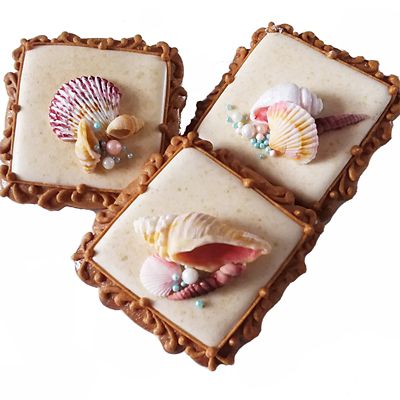Seashells Silicone Icing Mould image(6)