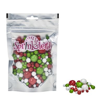 Scrumptious Sprinkles Christmas Baubles Sprinkletti 100g image(1)