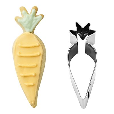 Carrot Stainless Steel Cookie Cutter - (Image 1)