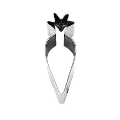 Carrot Stainless Steel Cookie Cutter - (Image 2)