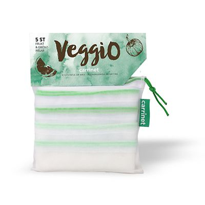 Carrinet Veggio Reusable Fruit and Veg Bags Pack of 5 - (Image 3)