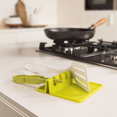 Tomorrow’s Kitchen Silicone Utensil Rest Grey image(2)