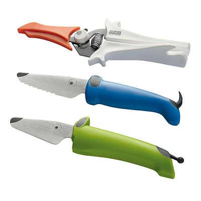 Kuhn Rikon Kinderkitchen Essentials 3-Piece Knife and Snipper Set image(1)