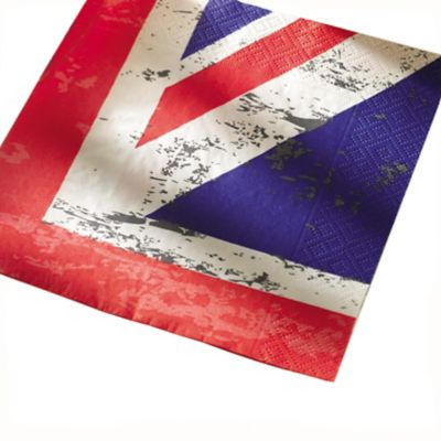 Celebrate Britain Union Jack Paper Napkins - Pack of 20 image(1)