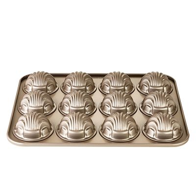 Lakeland Speciality Bakeware 12 Cup Shell Ring Tin image(3)