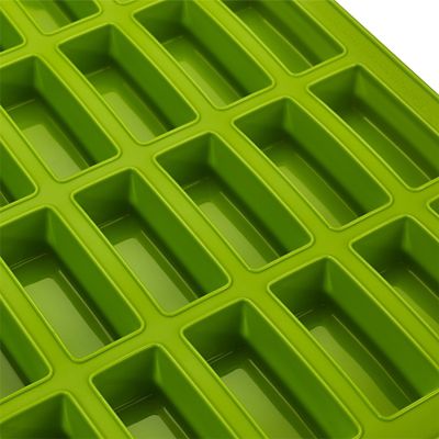 Reinforced Silicone 24-Cup Mini Loaf Rectangular Mould - (Image 3)