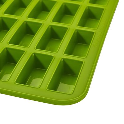 Reinforced Silicone 24-Cup Mini Loaf Rectangular Mould - (Image 4)