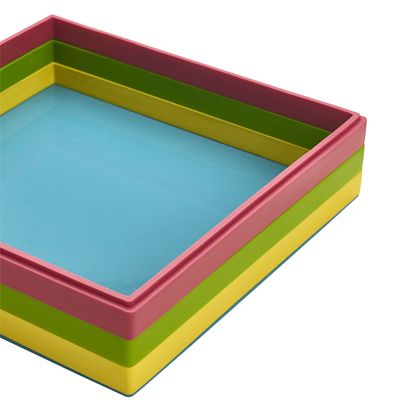 Reinforced Silicone 3-Layer Square Dessert Mould image(5)