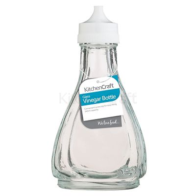 Traditional Glass Vinegar Bottle 140ml image(3)