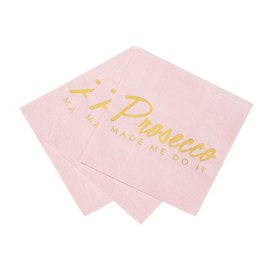 Talking Tables Prosecco Made Me Do It Cocktail Napkins – Pack of 16 - (Image 3)
