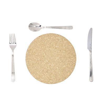 T&G Woodware Round Cork Table Mats Set of 6 image(3)