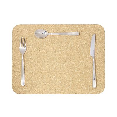 T G Woodware Large Rectangular Cork Table Mats Set Of 4 Lakeland