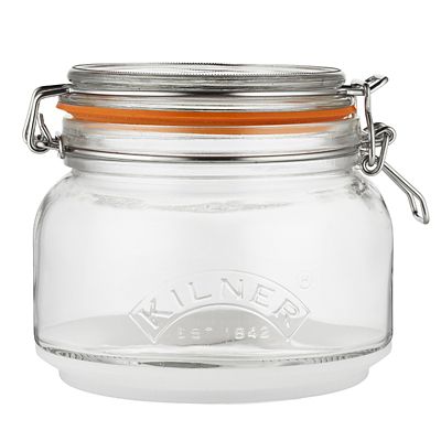 Kilner Stackable Glass Storage Jar Set – 900ml and 2 x 880ml - (Image 3)