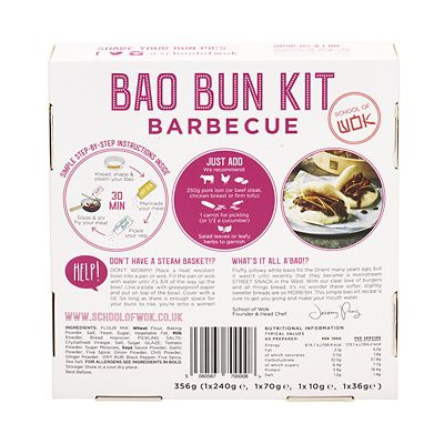 School of Wok Barbecue Bao Bun Kit 358g alt image 3