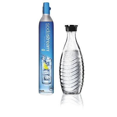 Sodastream Crystal Sparkling Water Maker Black with 60L Gas Cylinder image(6)