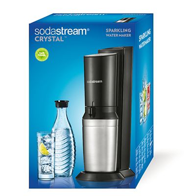 Sodastream Crystal Sparkling Water Maker Black with 60L Gas Cylinder image(8)