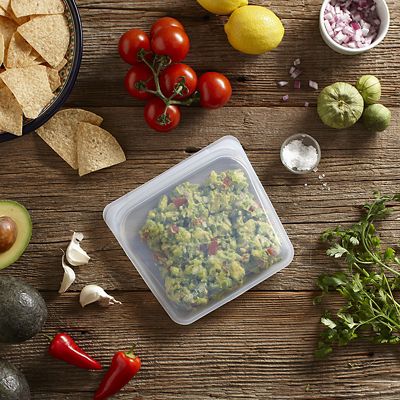 Stasher Reusable Food Storage Bag Clear - Large 1.9L image(4)