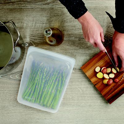 Stasher Reusable Food Storage Bag Clear - Large 1.9L image(6)