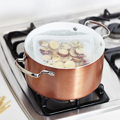 Stasher Reusable Food Storage Bag Clear - Large 1.9L image(9)