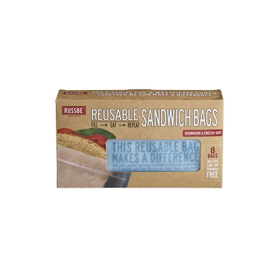 Russbe Reusable Sandwich Bags – Pack of 8 image(5)
