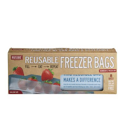 Russbe Reusable Freezer Bags – Pack of 8 image(9)